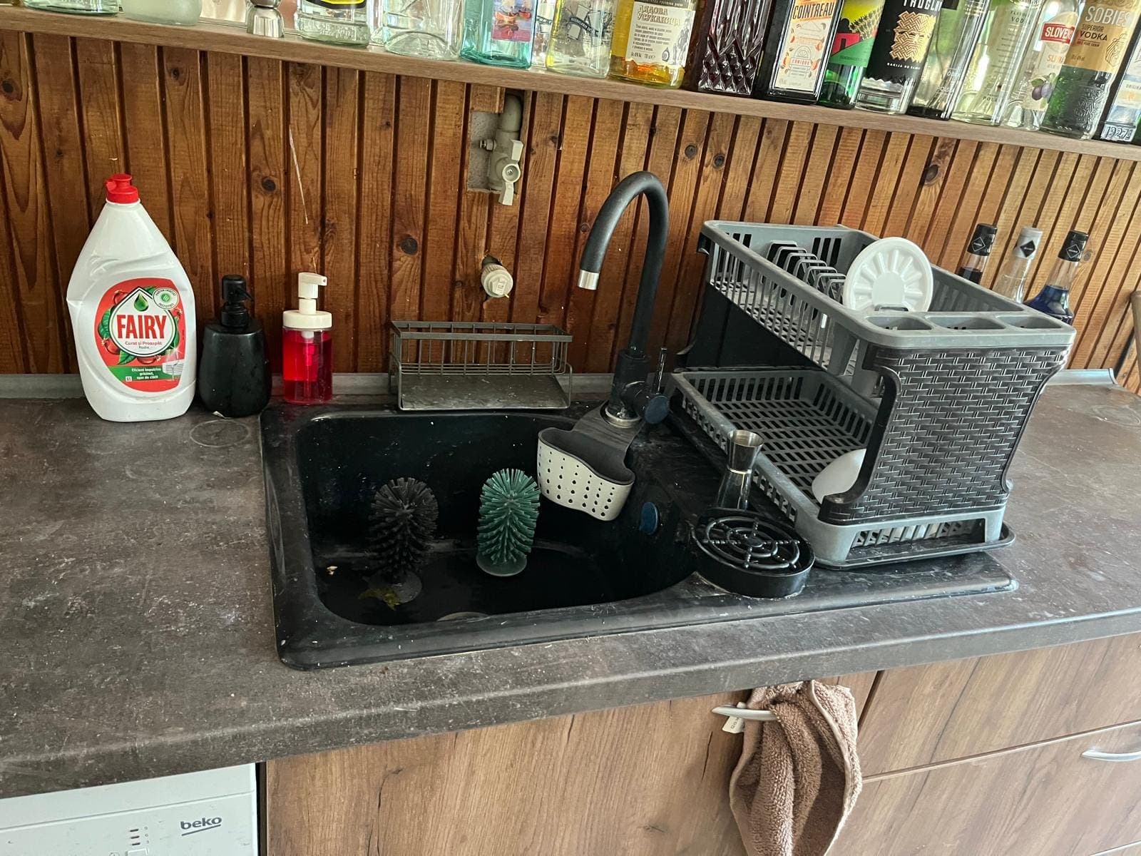 Bar sink area