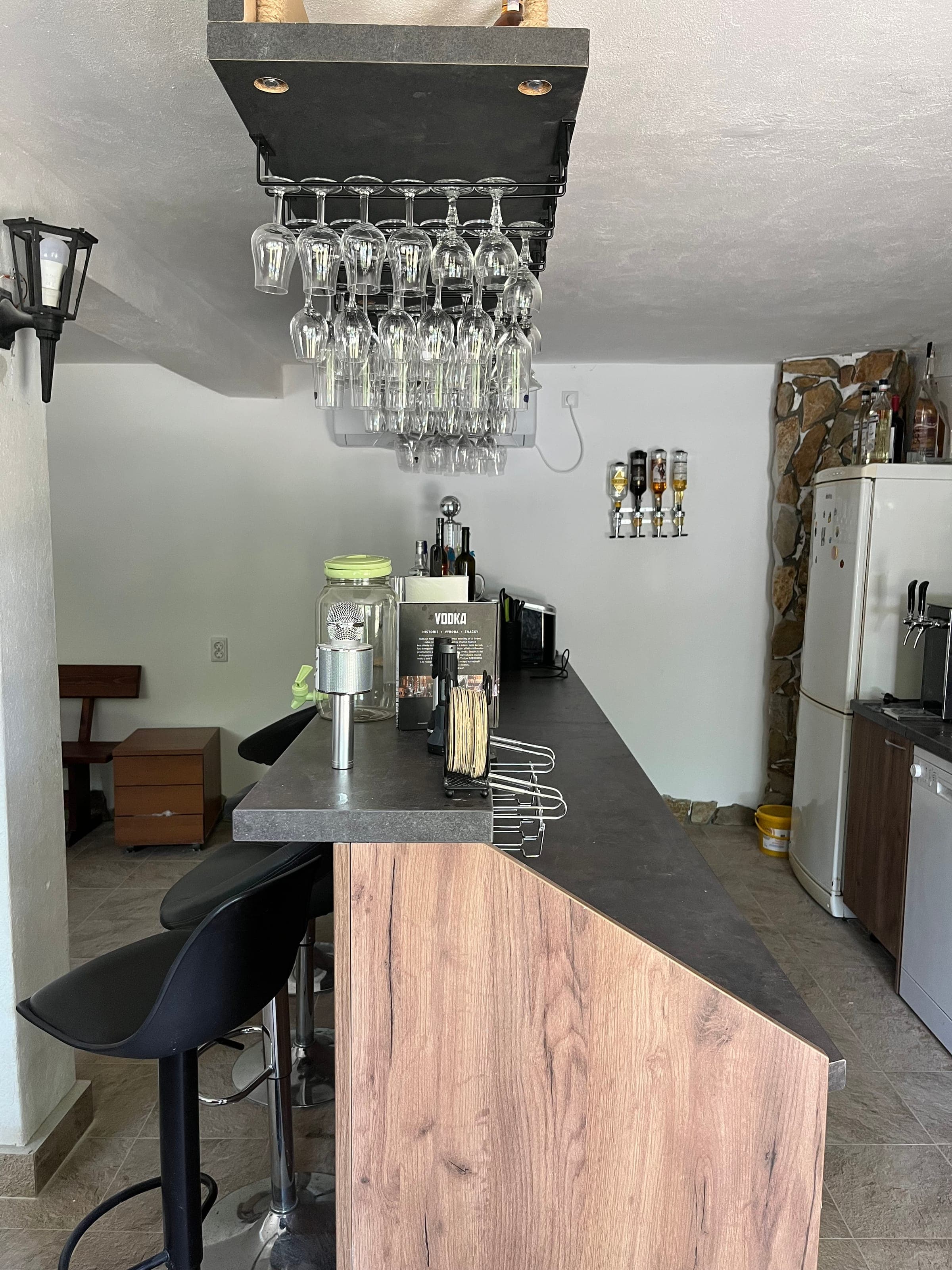 Glassware Display